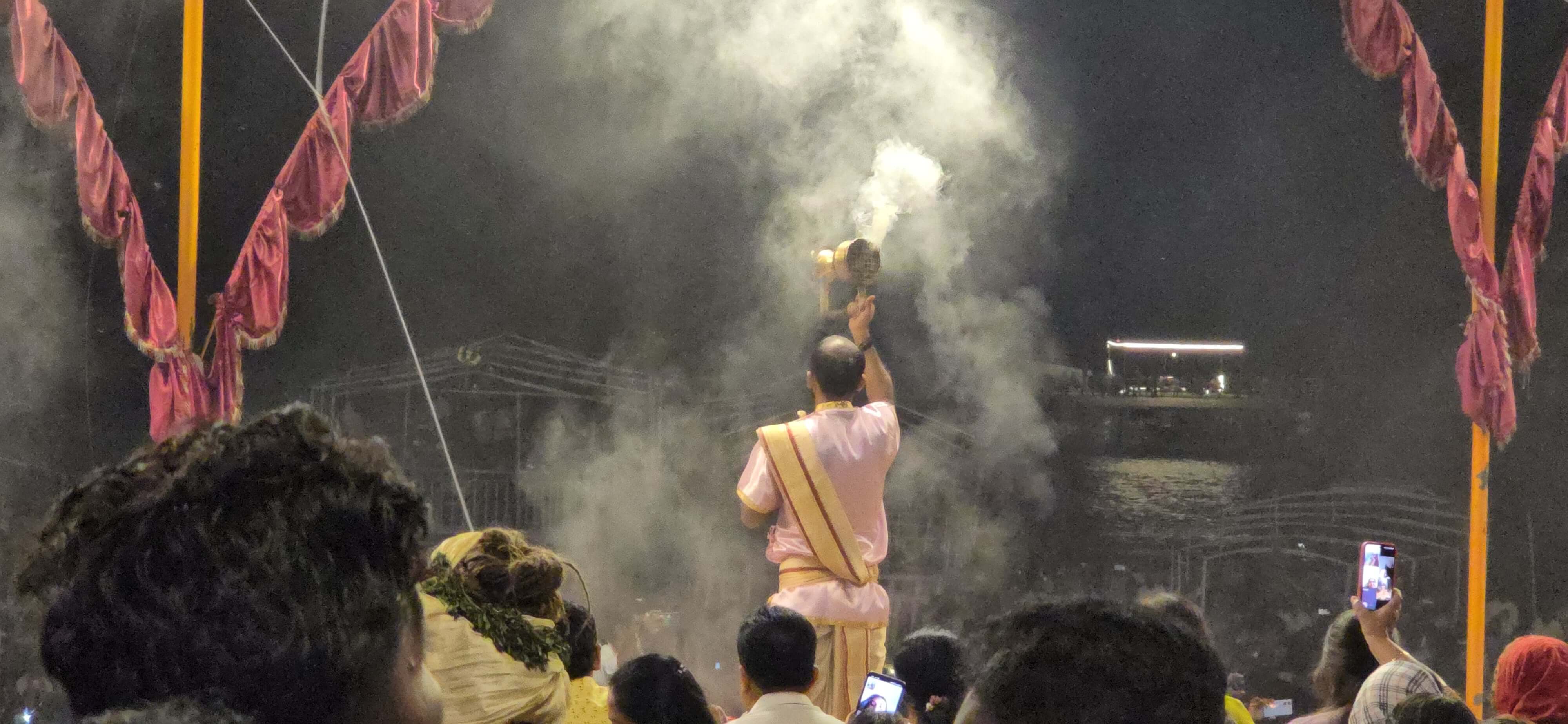 Kashi Vishwanath Temple in Varanasi, a sacred site dedicated to Lord Shiva.