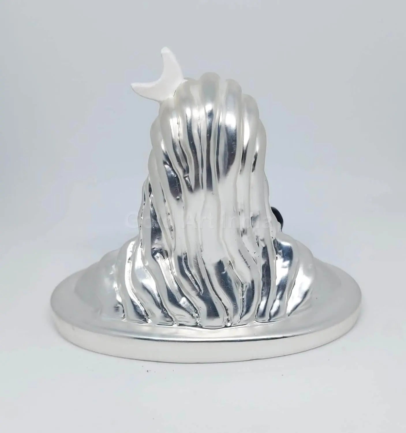 Back view of mini Adiyogi idol – compact and handcrafted