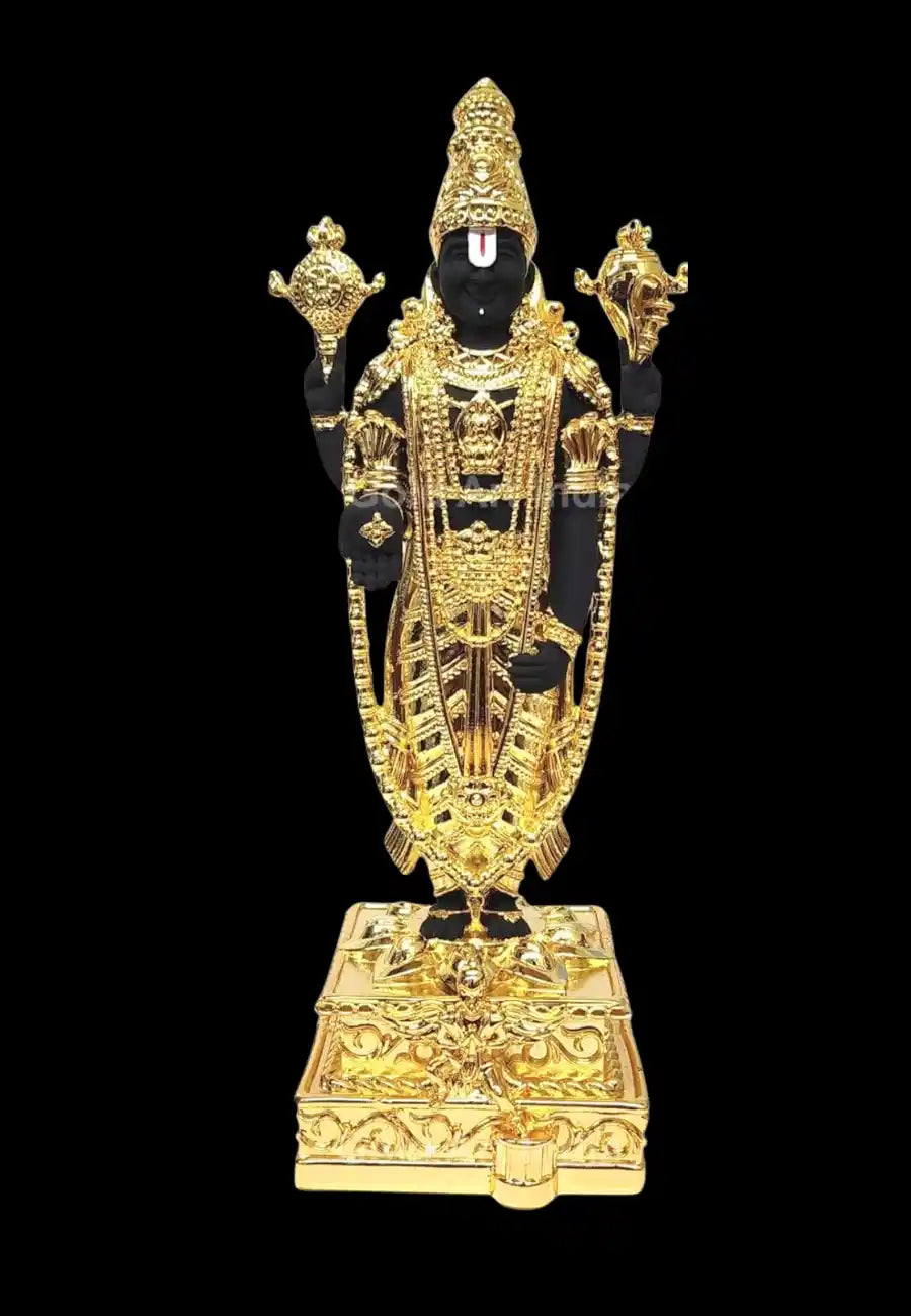 Gold Art India Handcrafted Balaji Idol – Ideal for Mandir and Gifting