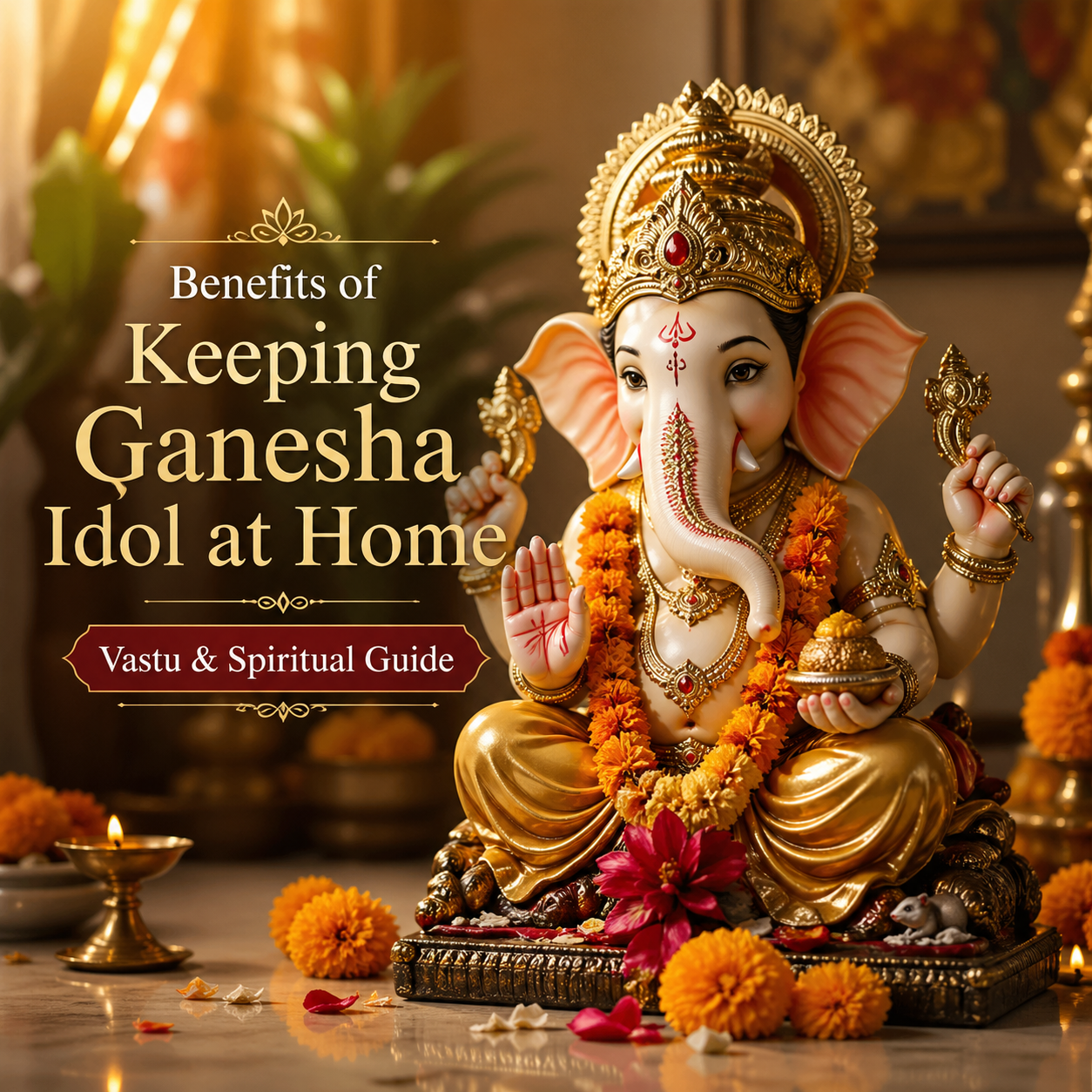 Benefits of Keeping Ganesha Idol at Home