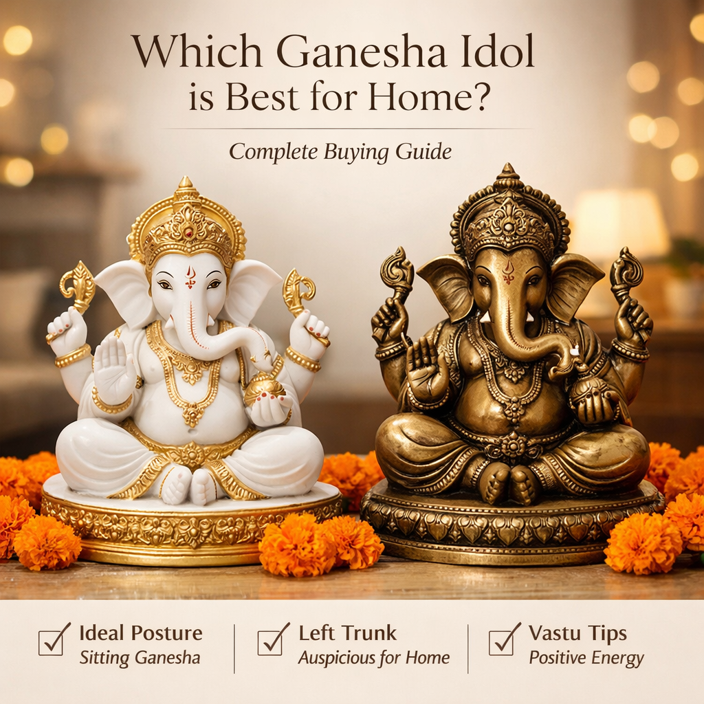 Which Ganesha Idol is Best for Home? Complete Buying Guide
